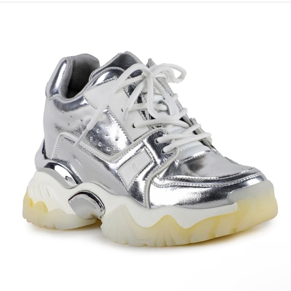 Acerola 02 - Silver Anthony Wang High Heal Sneaker